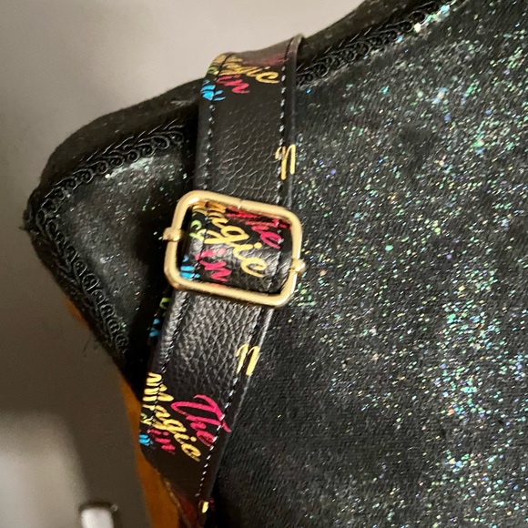 The Magic is You Black Backpack with Colorful Graphics with Black Cosmetic Bag main image 11